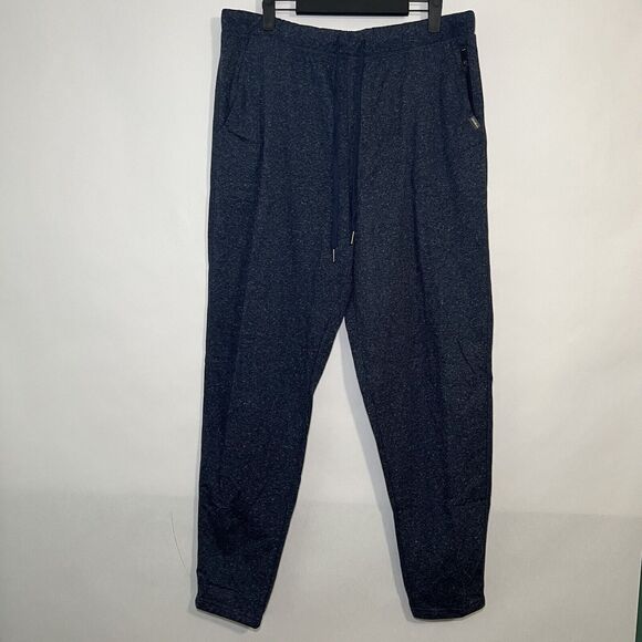 Eddie Bauer Other - Eddie Bauer Lounge Sweatpants Mens Size L Large Blue 34x30 Tapered Cotton Blend